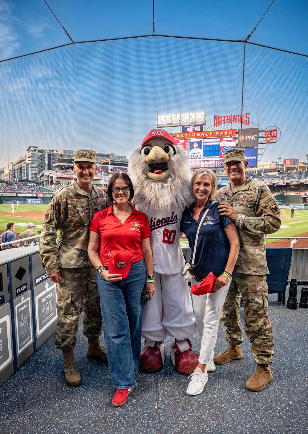 National Guard Day at Washington Nationals