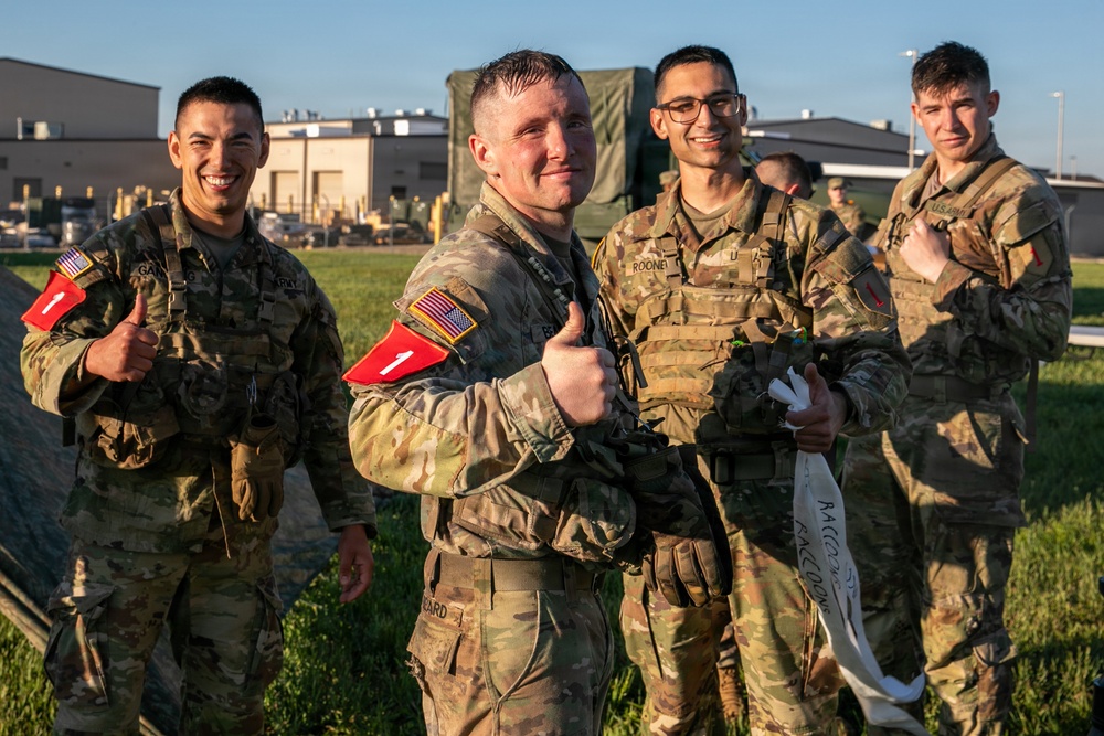 1st Infantry Division Soldiers Compete in 2026 Division Best Squad Competition