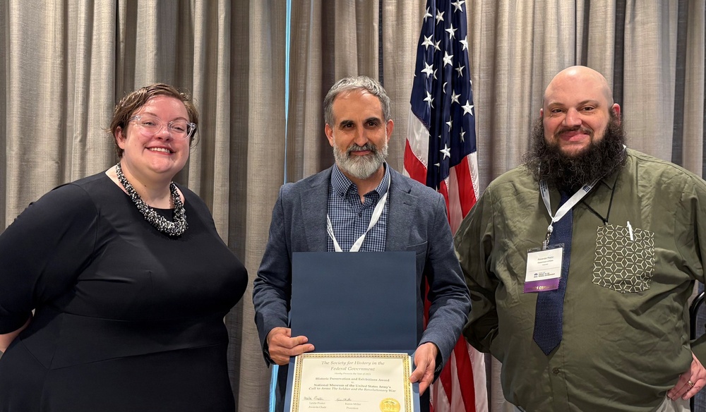 Society for History in the Federal Government Honors National Army Museum with 2026 Historic Preservation and Exhibitions Award