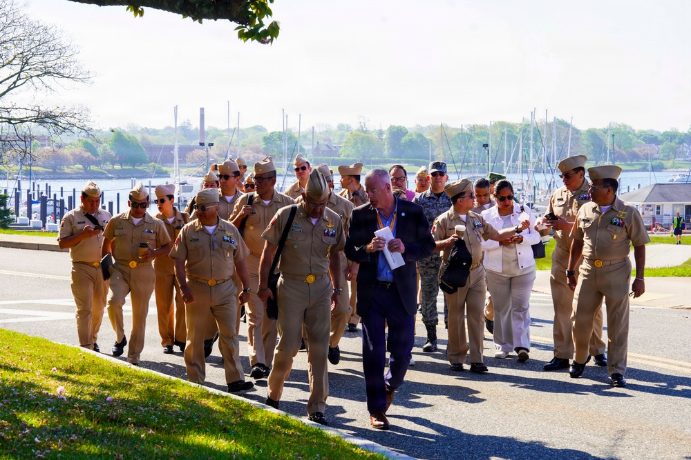 Rear Adm. Murguia visits U.S. Naval War College