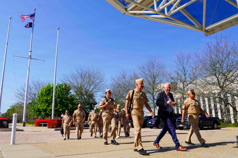 Rear Adm. Murguia visits U.S. Naval War College