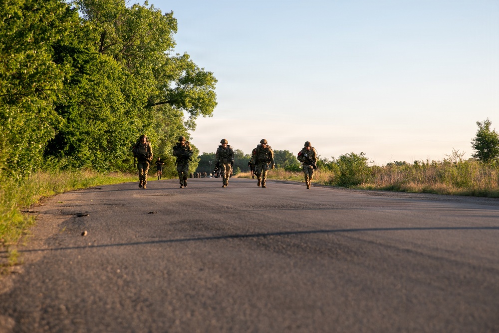1st Infantry Division Soldiers compete in 2026 Division Best Squad Competition