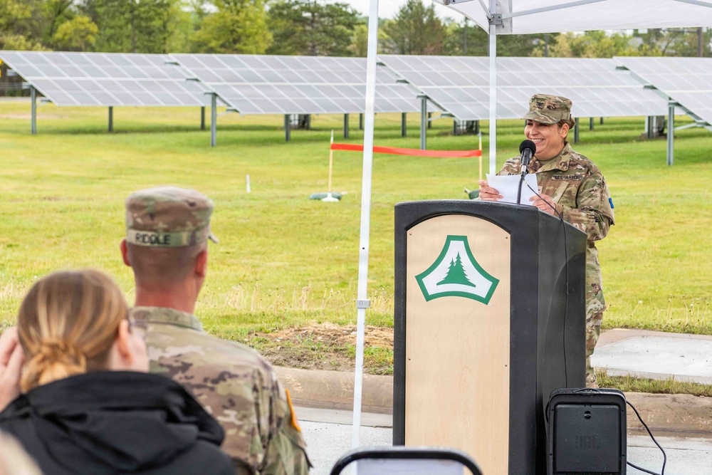 Fort McCoy opens new microgrid to strengthen energy resilience at Main Gate