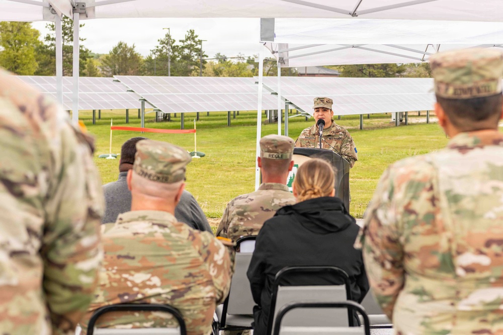 Fort McCoy opens new microgrid to strengthen energy resilience at Main Gate