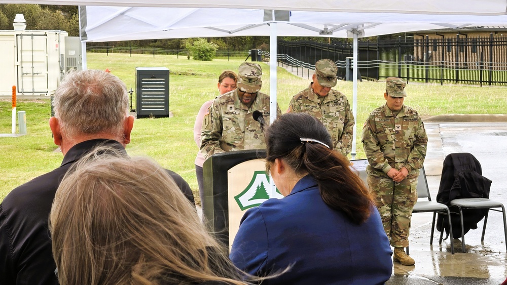 Fort McCoy opens new microgrid to strengthen energy resilience at Main Gate