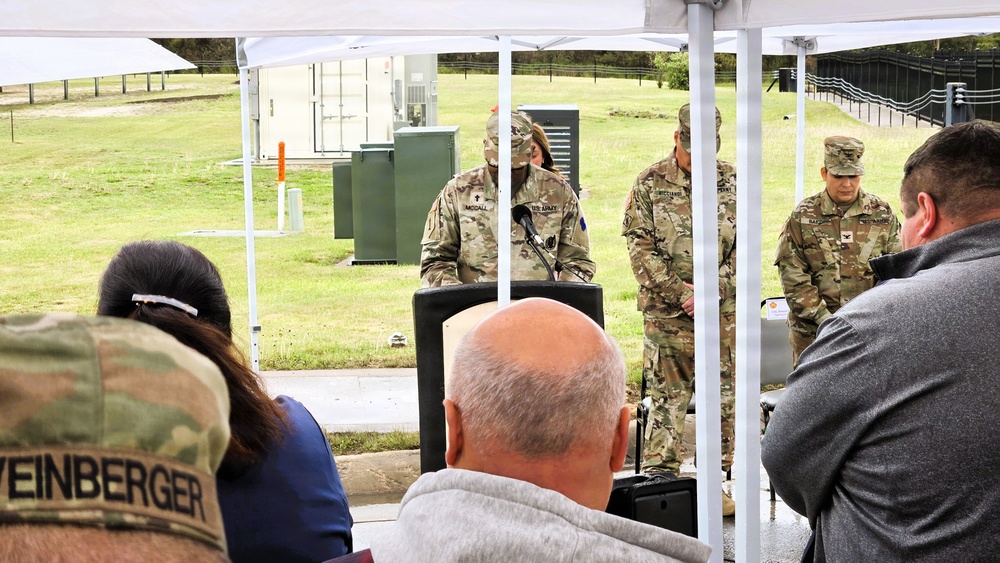 Fort McCoy opens new microgrid to strengthen energy resilience at Main Gate