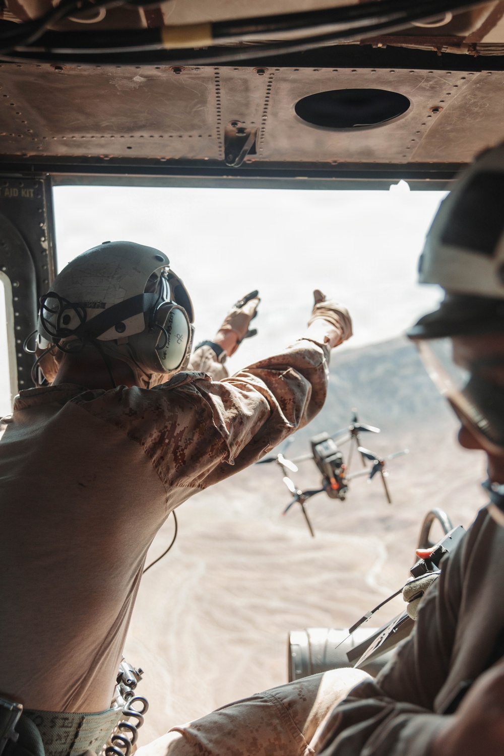 3rd LAR integrate sUAS training with HMLA-169 at MCAGCC
