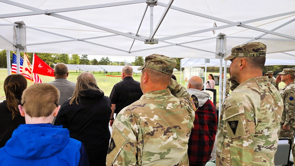 Fort McCoy opens new microgrid to strengthen energy resilience at Main Gate