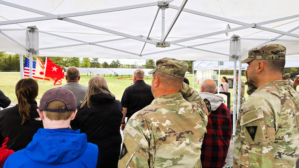 Fort McCoy opens new microgrid to strengthen energy resilience at Main Gate