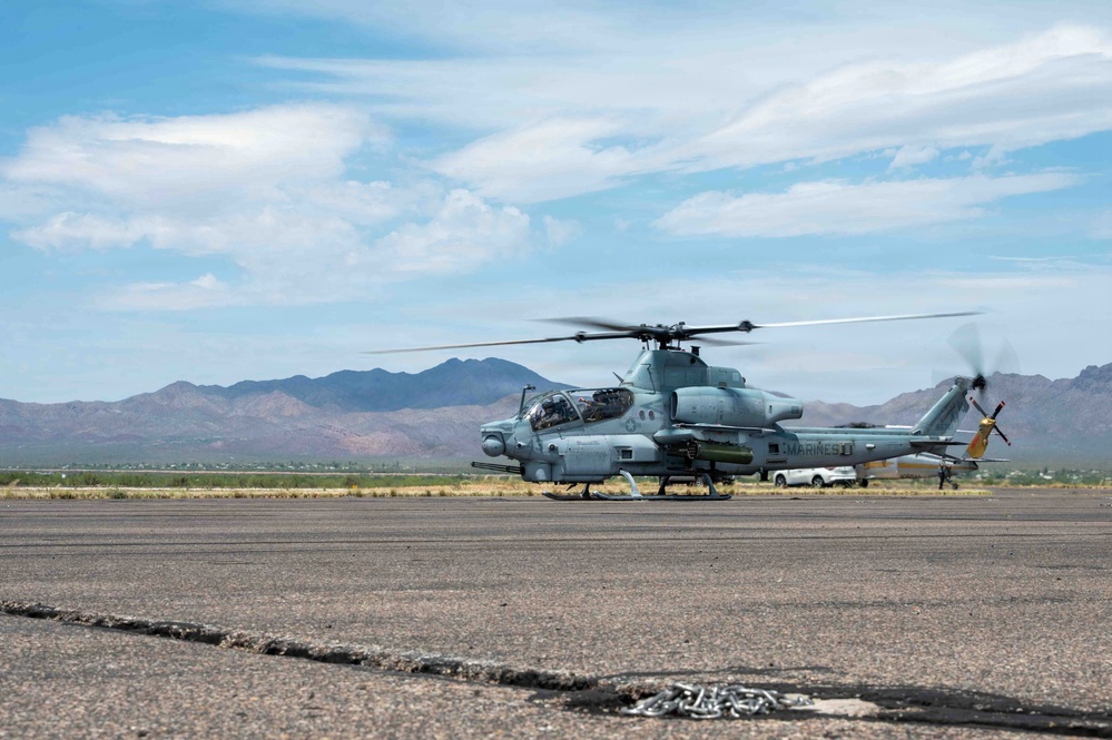 UH-1Y Venom helicopters support Mosaic Lightning 26-2