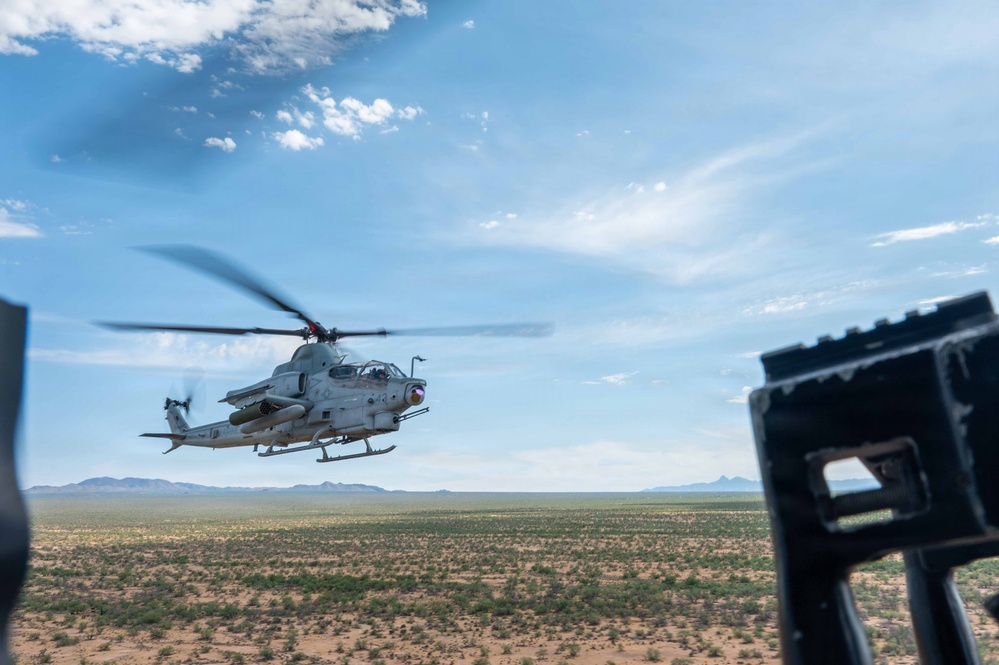 UH-1Y Venom helicopters support Mosaic Lightning 26-2