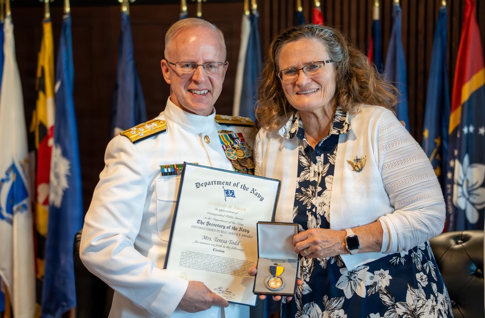 Navy Chaplain Corps Honors Rear Adm. Todd at Change of Office and Retirement Ceremony
