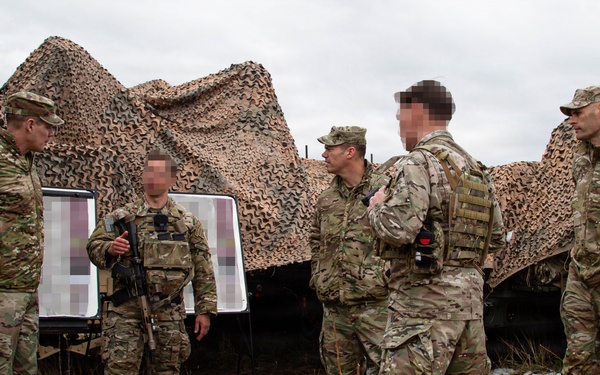 10th SFG(A) Command Team Visits Ivy Mass Training