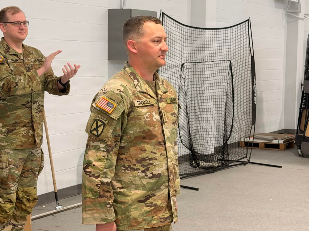 Kentucky Army National Guard Soldier promoted to master sergeant