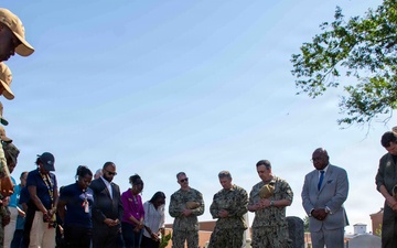 Memorial Day Flag Placing at Capt. Ted Conaway Memorial Naval Cemetery