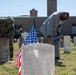 Memorial Day Flag Placing at Capt. Ted Conaway Memorial Naval Cemetary