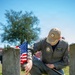 Memorial Day Flag Placing at Capt. Ted Conaway Memorial Naval Cemetary