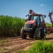Sugarcane farmer in Tractor