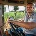 Sugarcane farmer in Tractor