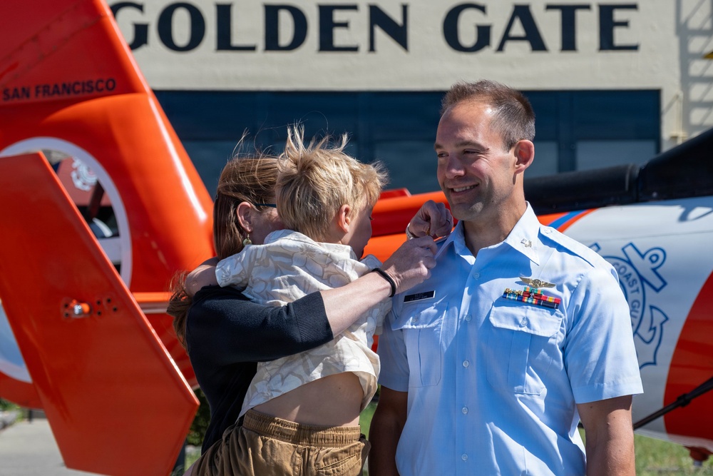 U.S. Coast Guard Air Station San Francisco hosts advancement ceremony