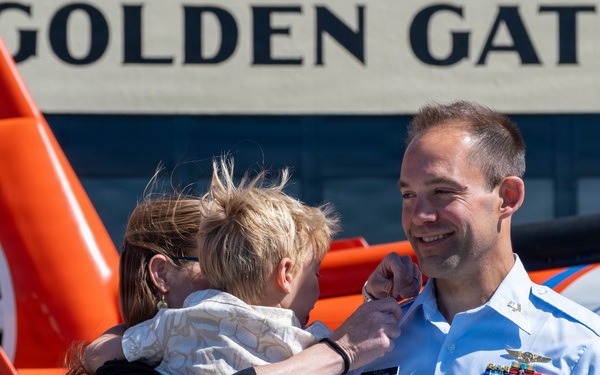 U.S. Coast Guard Air Station San Francisco hosts advancement ceremony