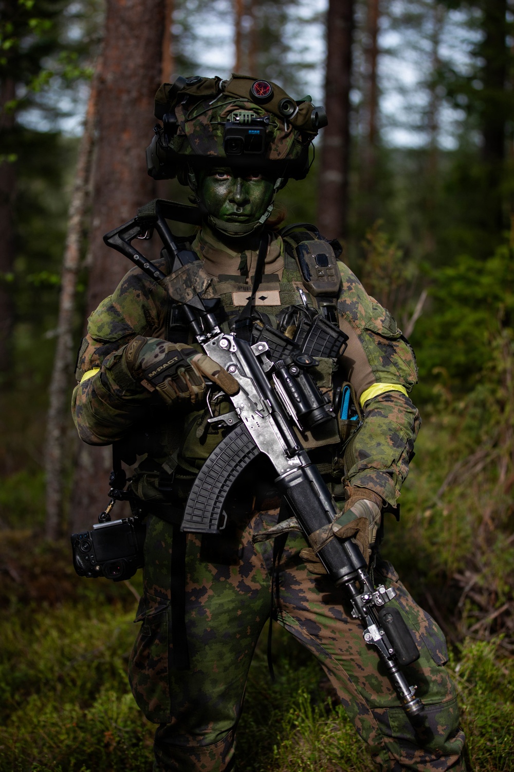 4-70AR participate in force on force exercise in Finland