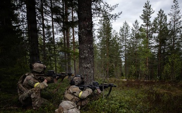 4-70AR participate in force on force exercise in Finland