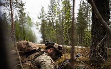 4-70AR participate in force on force exercise in Finland