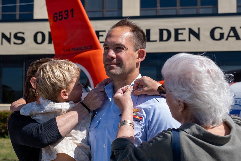 U.S. Coast Guard Air Station San Francisco hosts advancement ceremony