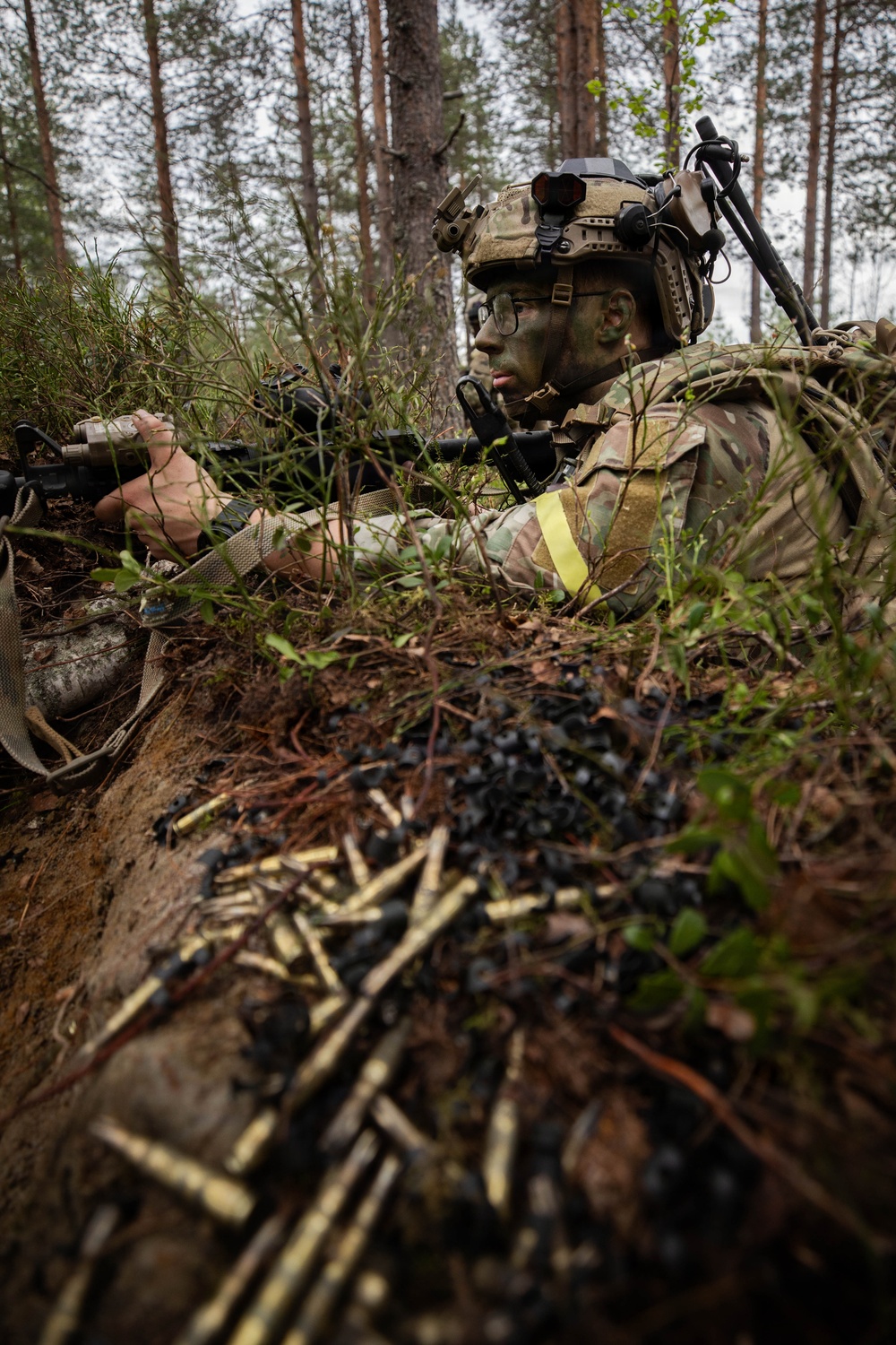 4-70AR participate in force on force exercise in Finland