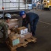 USS Ronald Reagan (CVN 76) Sailors Transport Supplies
