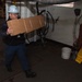 USS Ronald Reagan (CVN 76) Sailors Transport Supplies