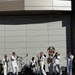 Navy Band Northeast's Jack Tar Brass Band Performs at Gillette Stadium in Foxborough, MA for Salute to Heroes Night.
