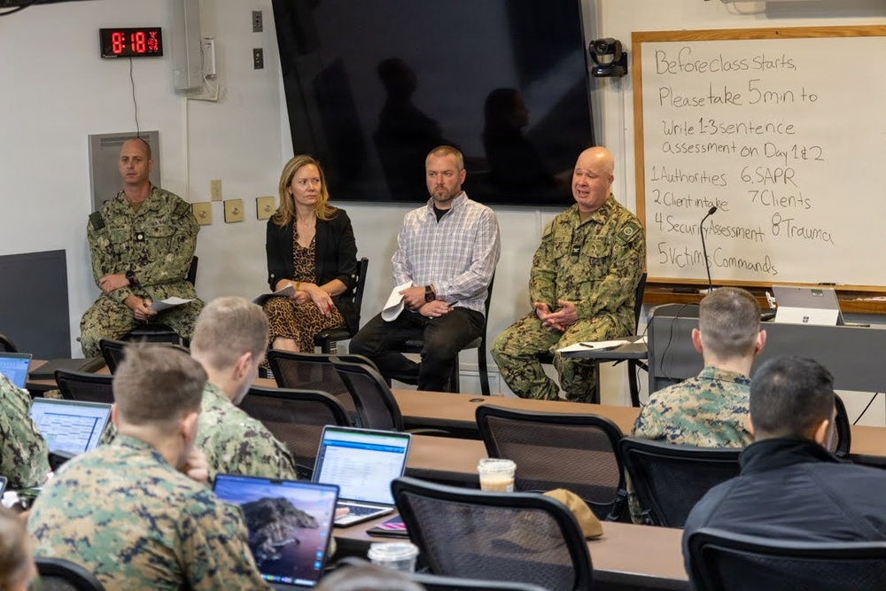 The U.S. Navy Victims’ Legal Counsel (VLC) at the Naval Justice School in Newport, RI.