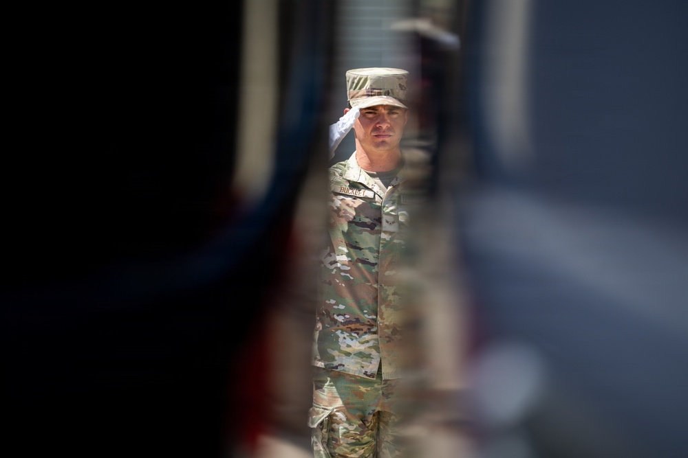 Dignified Transfer Demonstration at Dover Air Force Base
