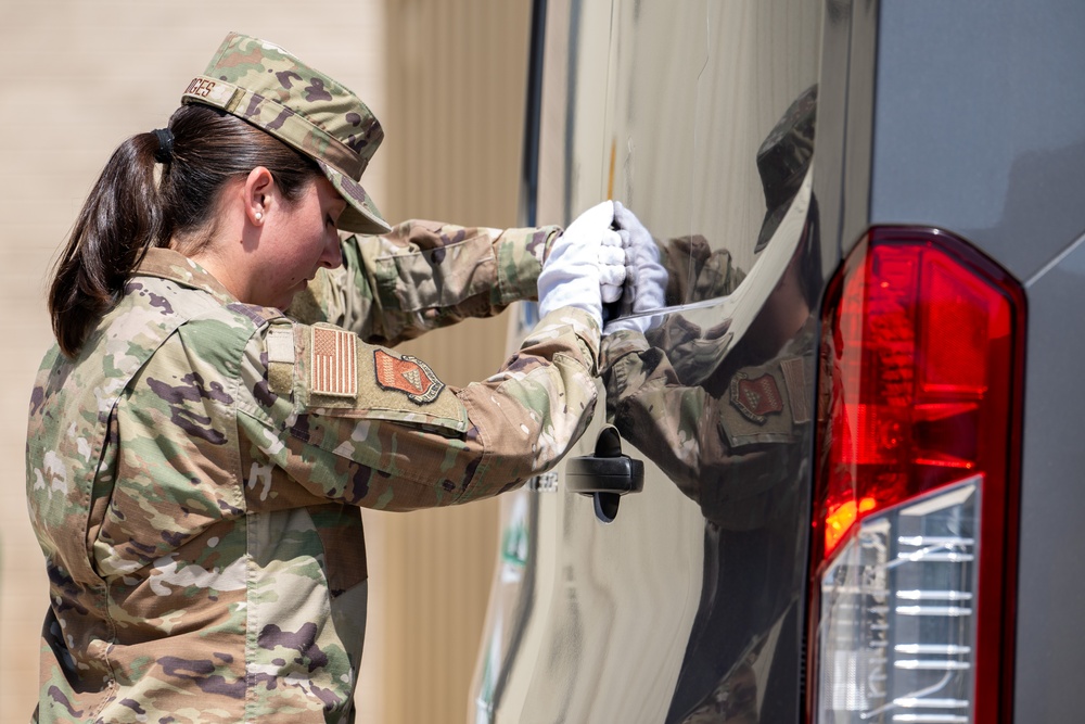 Dignified Transfer Demonstration at Dover Air Force Base