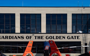 U.S. Coast Guard Air Station San Francisco conducts all-hands