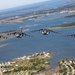 VMA-223 flies above Eastern North Carolina