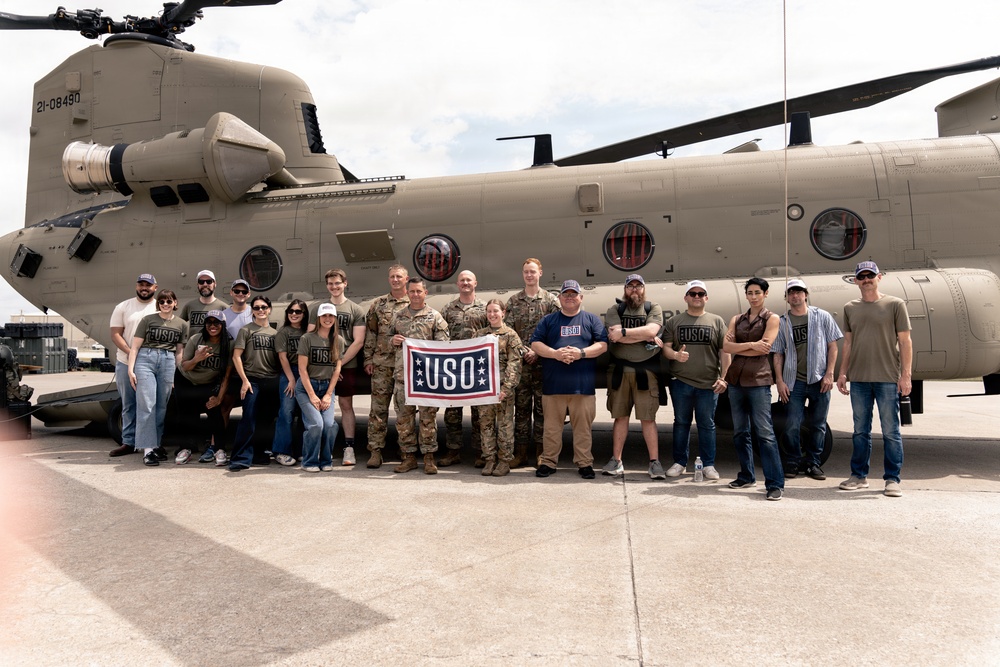 USO Tour Connects “Pressure” Premiere Attendees With 101st Airborne Division Legacy