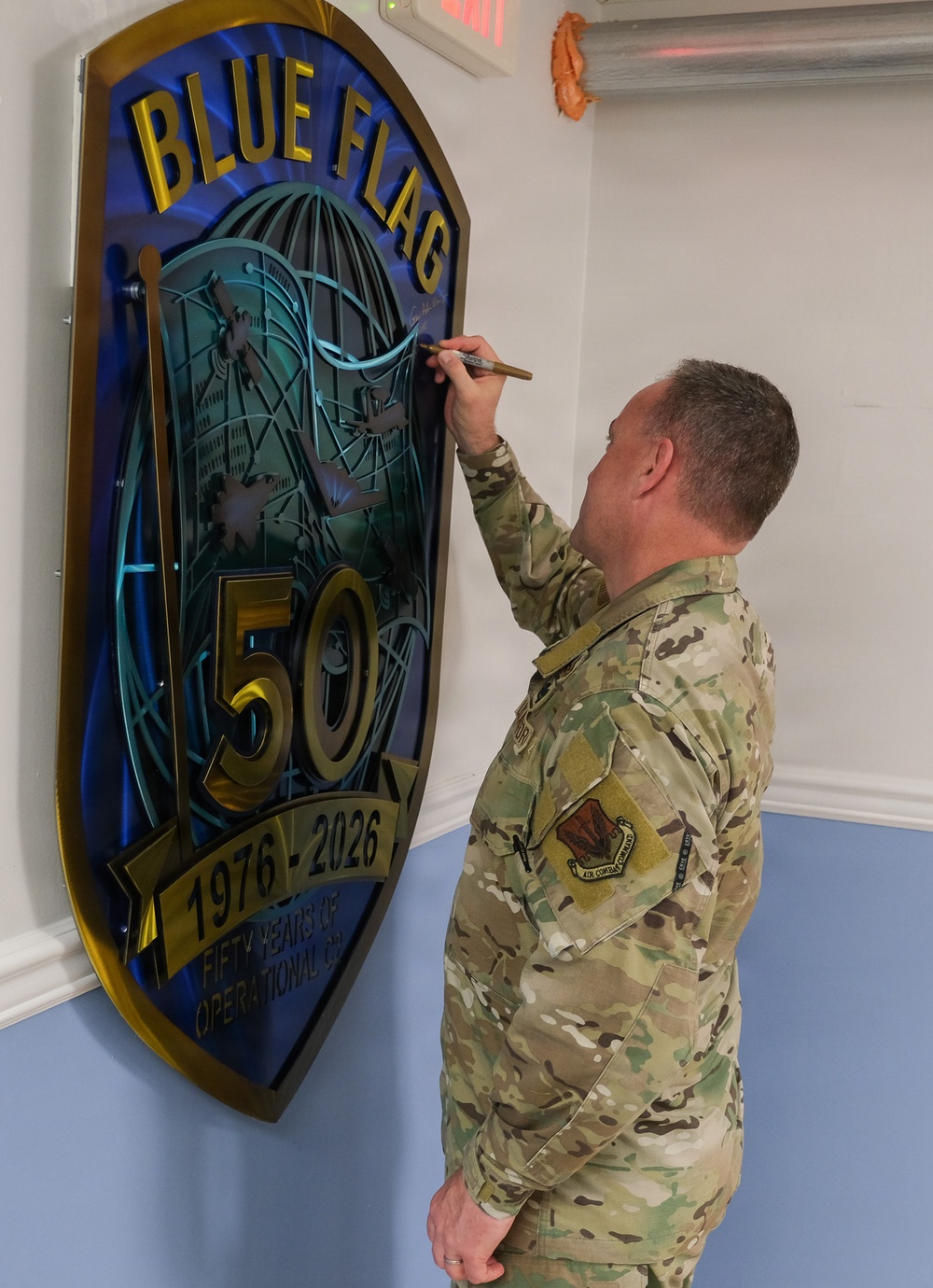 ACC Command Team Commemorates 50 years of BLUE FLAG