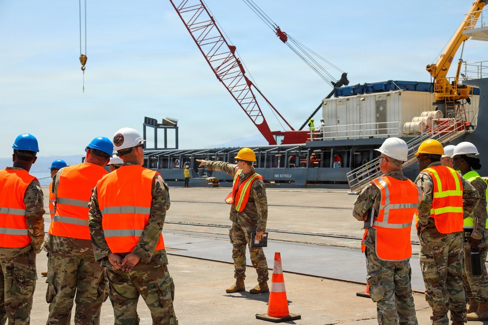 Port of Agila Seaport of Debarkation (SPOD) Rehearsal of Concept Drill