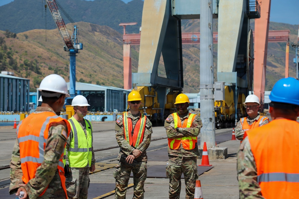 Port of Agila Seaport of Debarkation (SPOD) Rehearsal of Concept Drill