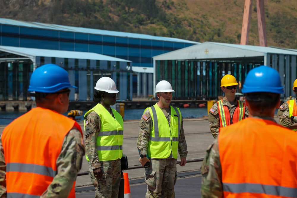 Port of Agila Seaport of Debarkation (SPOD) Rehearsal of Concept Drill
