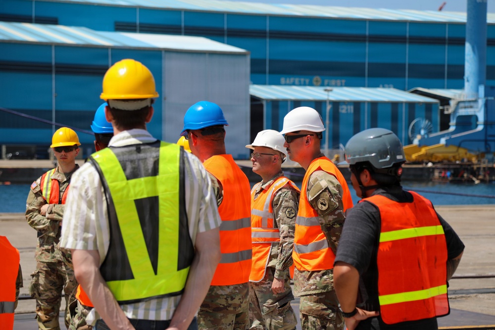 Port of Agila Seaport of Debarkation (SPOD) Rehearsal of Concept Drill