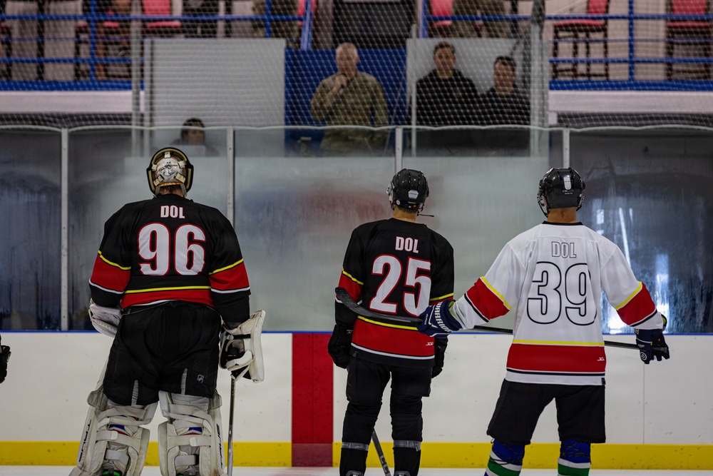 3rd Special Forces Group (Airborne) Hosts Inaugural Tribe Week Hockey Game