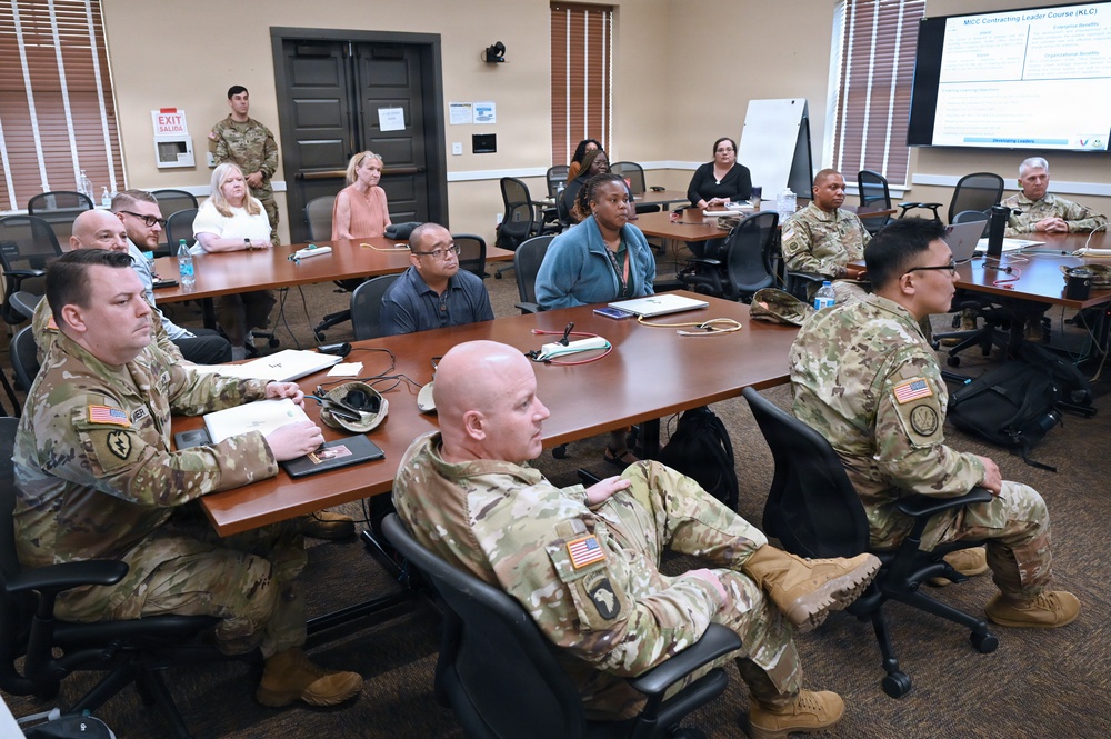 MICC Contracting Leader Course provides insight to future leaders