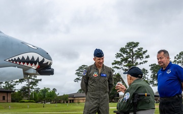 WWII fighter pilot reflects on Air Force heritage at Moody Air Force Base