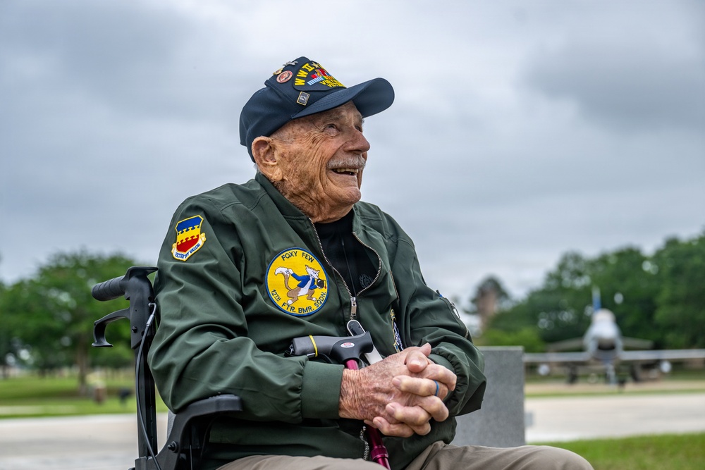 WWII fighter pilot reflects on Air Force heritage at Moody Air Force Base
