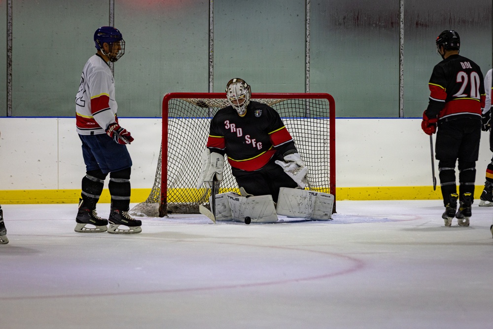 3rd Special Forces Group (Airborne) Hosts Inaugural Tribe Week Hockey Game