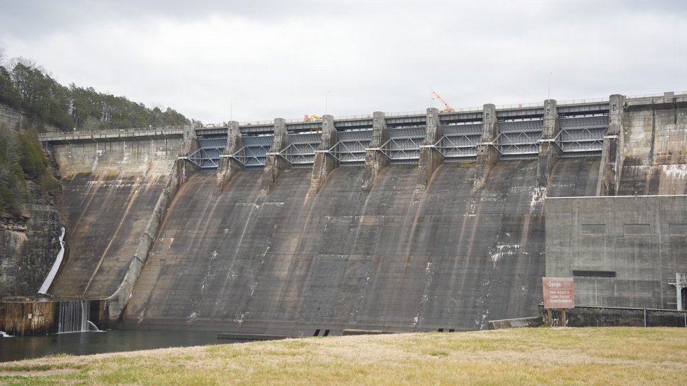 U.S. Army Corps of Engineers, Center Hill Dam in Tennessee
